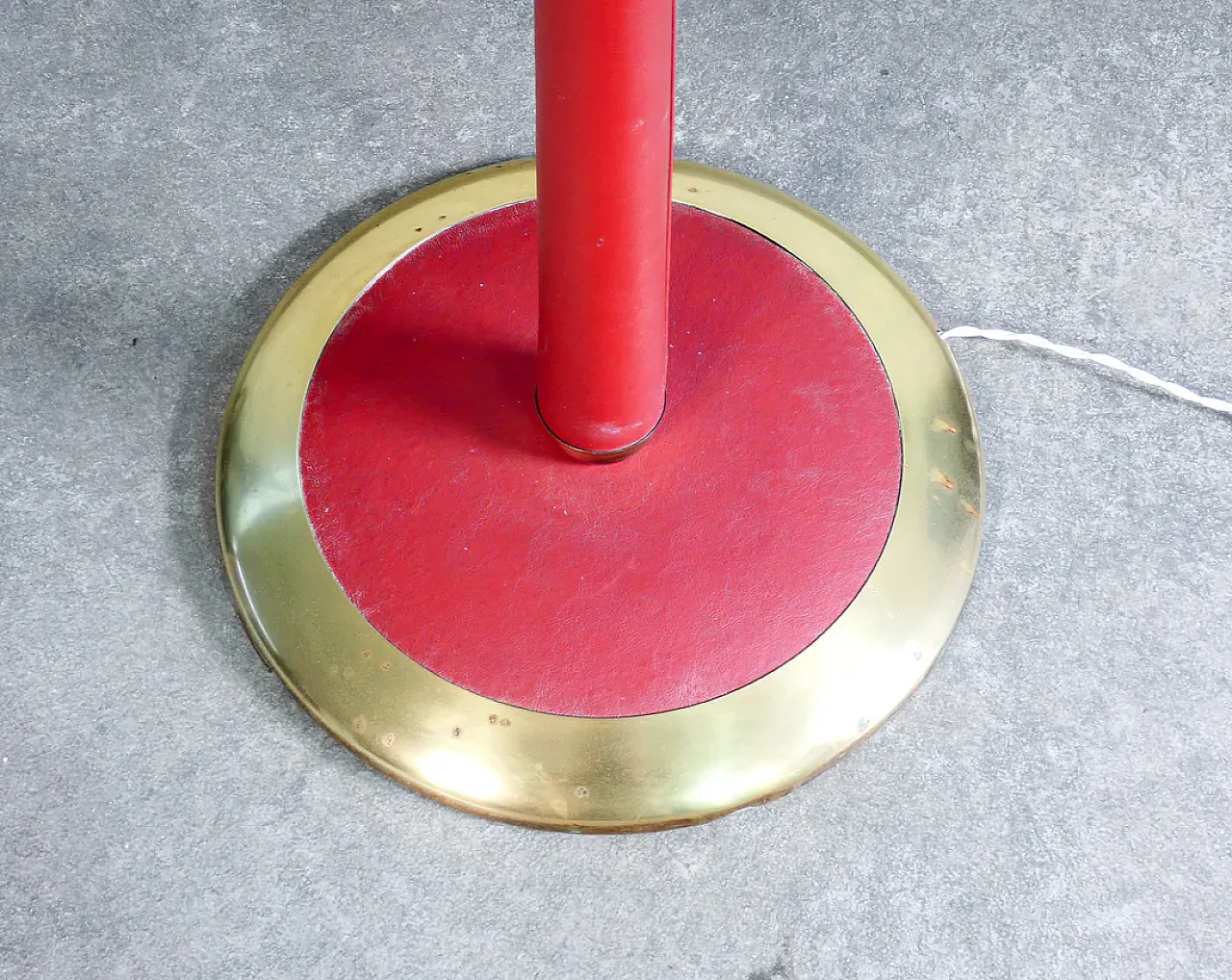 Floor lamp attributed to Angelo Lelli for Arredoluce, 1940s 11