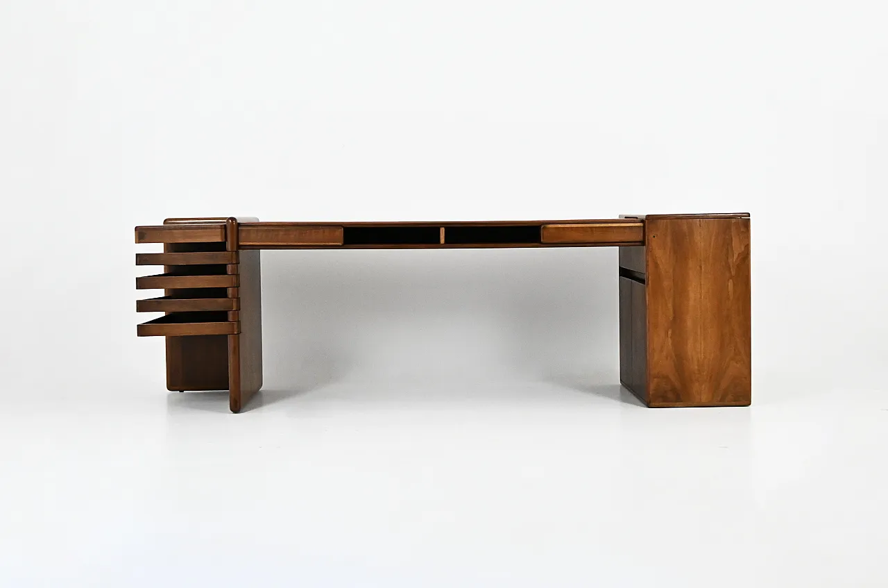 Desk by Fabio Lenci for Bernini, 1970s 3