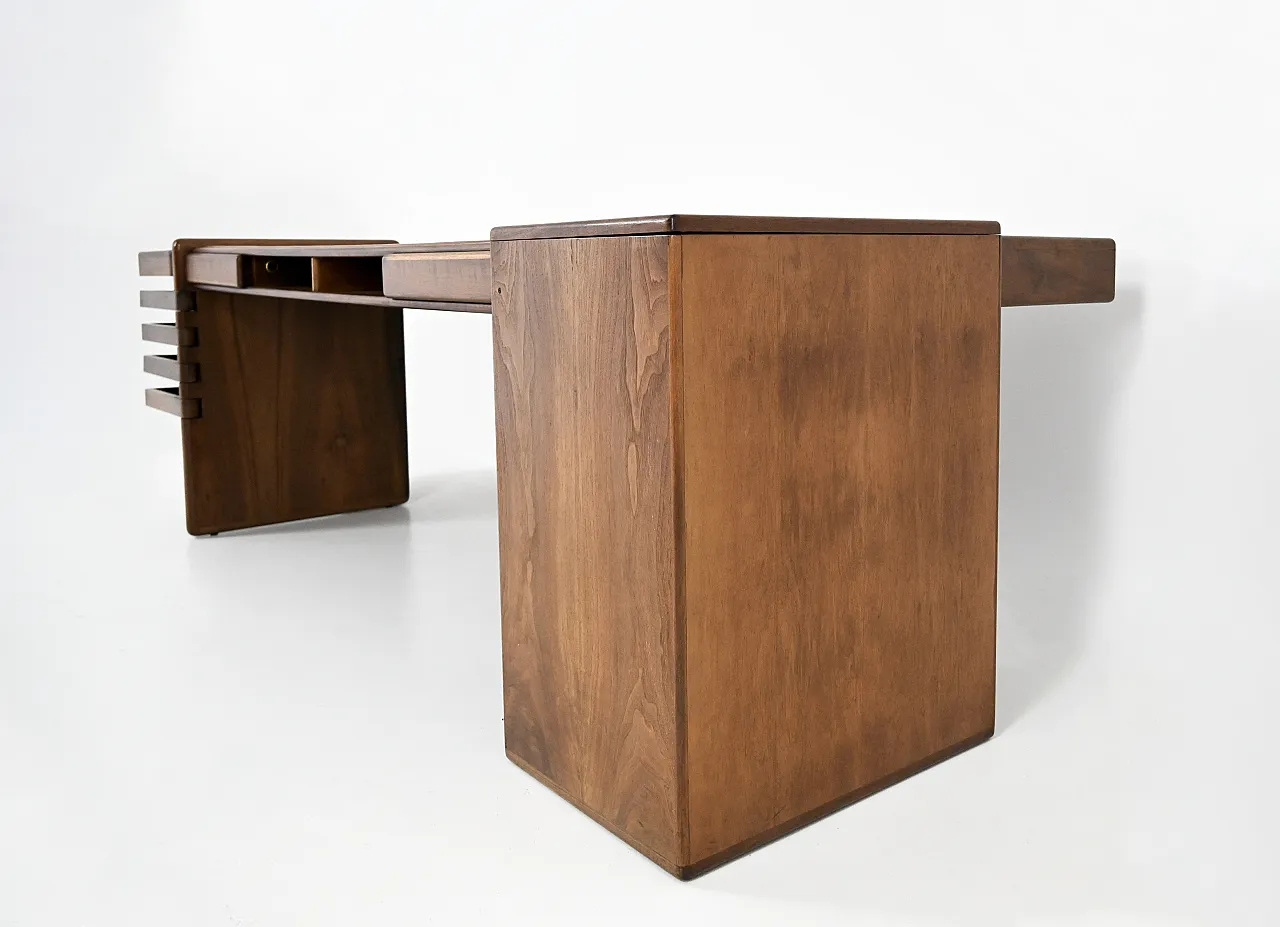 Desk by Fabio Lenci for Bernini, 1970s 5