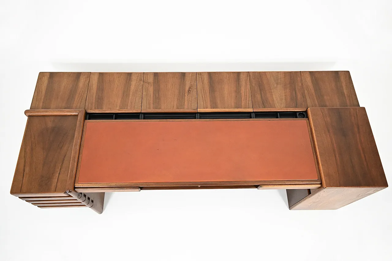 Desk by Fabio Lenci for Bernini, 1970s 6