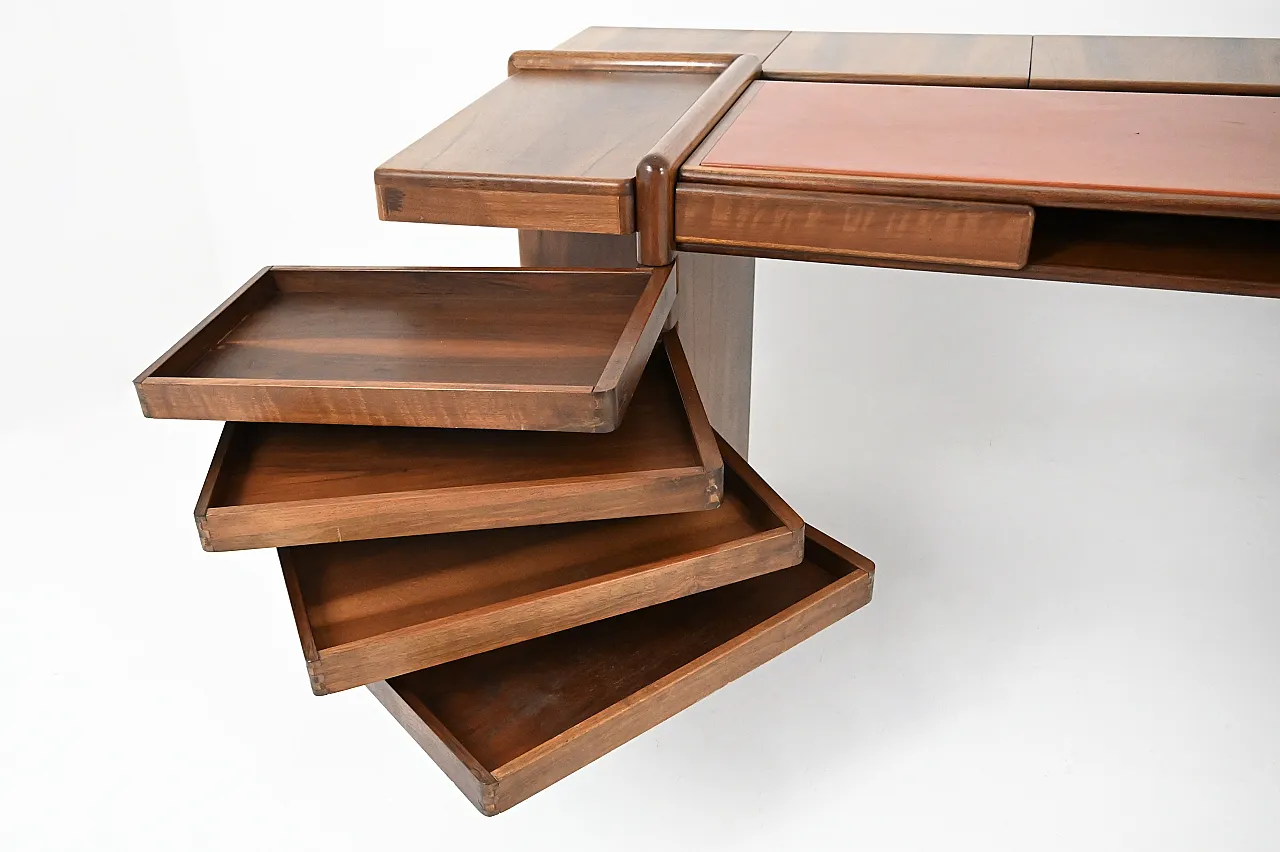 Desk by Fabio Lenci for Bernini, 1970s 11