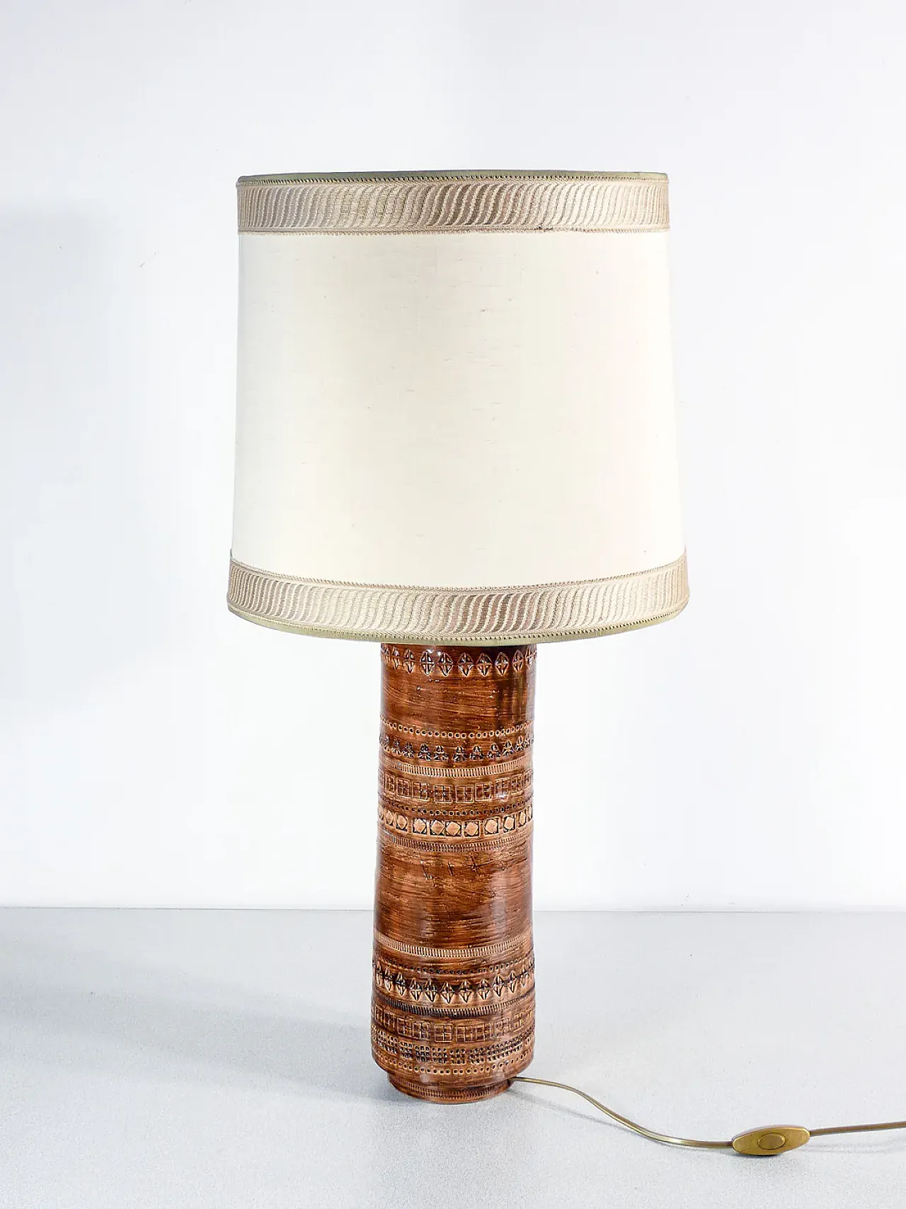 Sahara lamp by Aldo Londi for ceramic Bitossi, mid-20th century 1