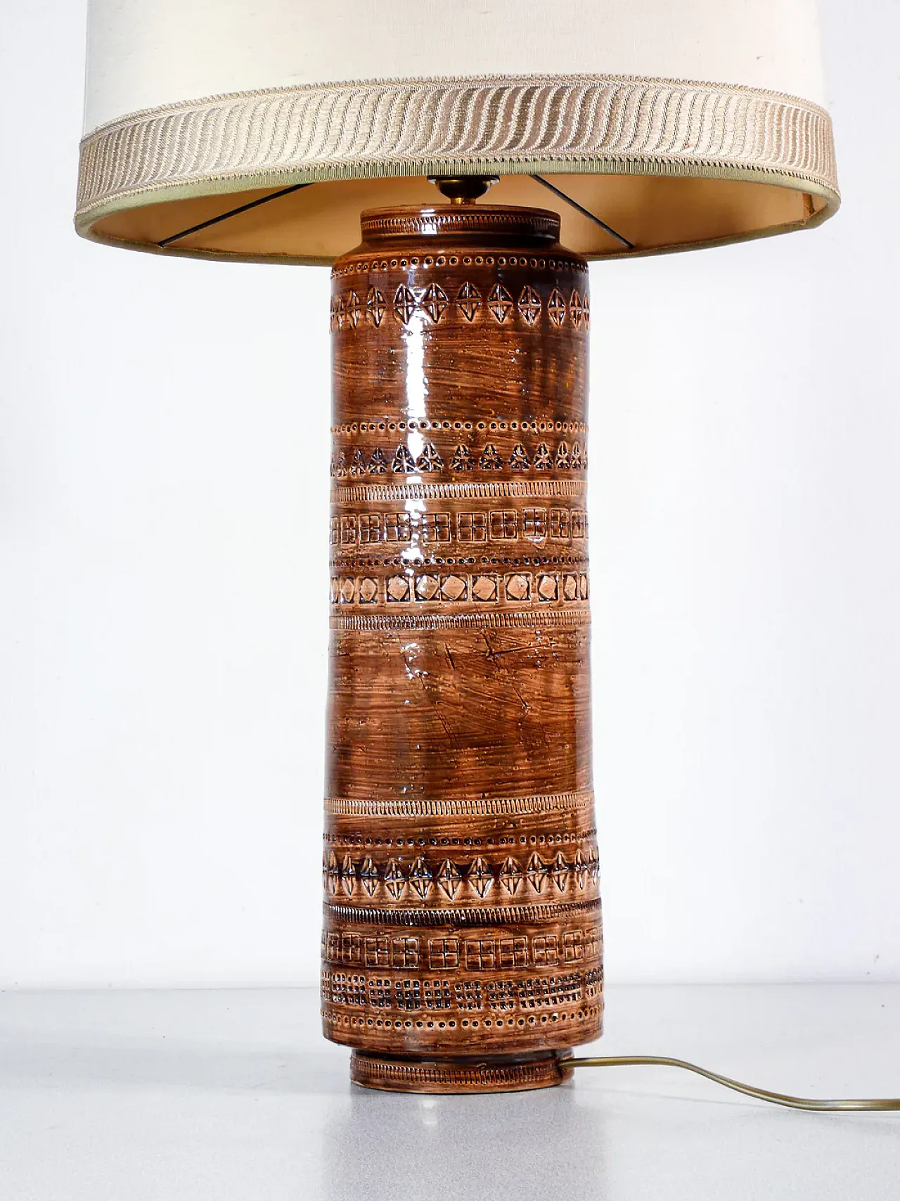 Sahara lamp by Aldo Londi for ceramic Bitossi, mid-20th century 5