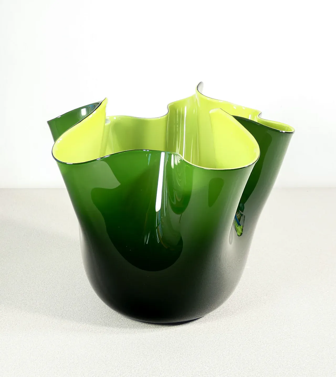 Vaso Fazzoletto di Fulvio Bianconi per Venini, anni '70 3