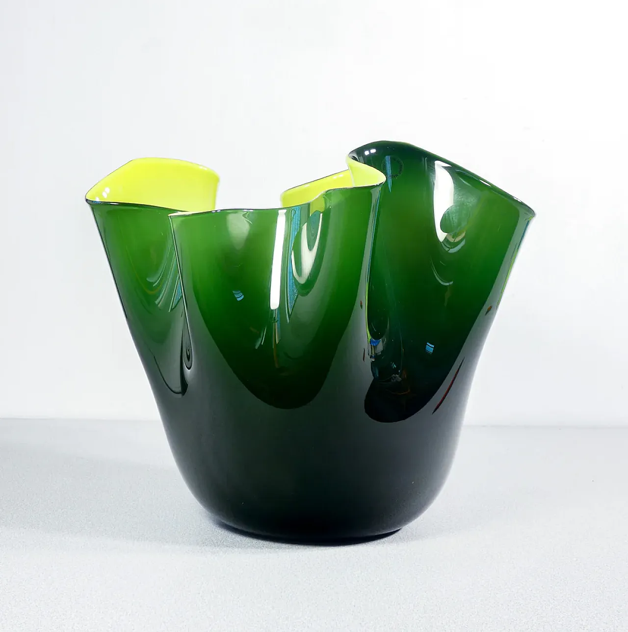 Vaso Fazzoletto di Fulvio Bianconi per Venini, anni '70 6