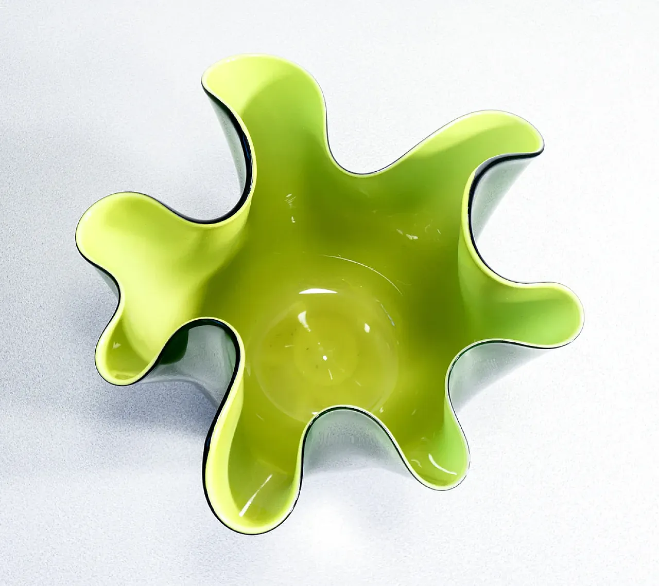 Vaso Fazzoletto di Fulvio Bianconi per Venini, anni '70 8