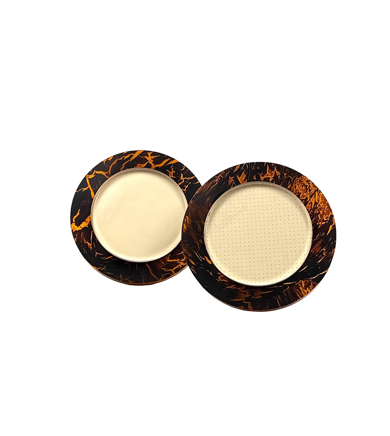 Pair of Hollywood Regency style lucite frames, 1970s 9