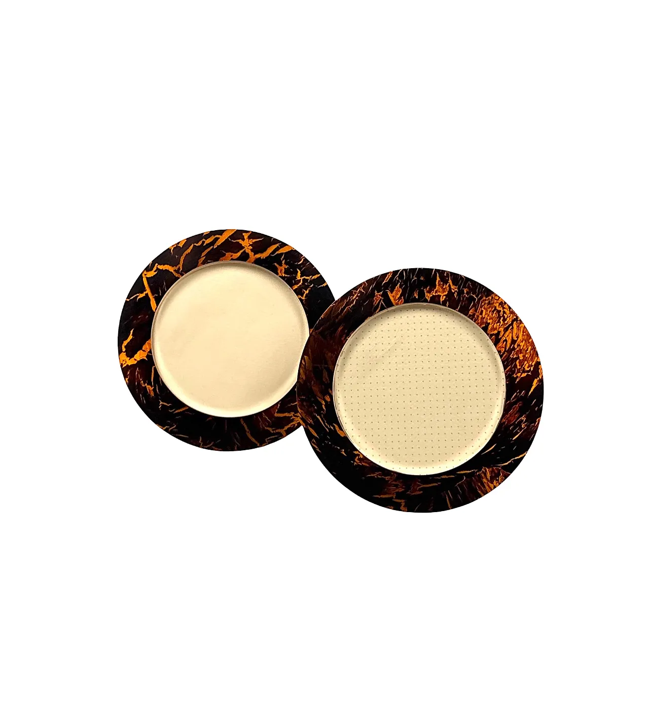 Pair of Hollywood Regency style lucite frames, 1970s 10