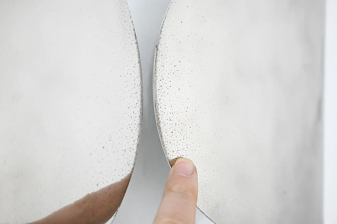 Pair of Chrome Foglio Sconces by Tobia & Afra Scarpa for Flos, 1960s 9