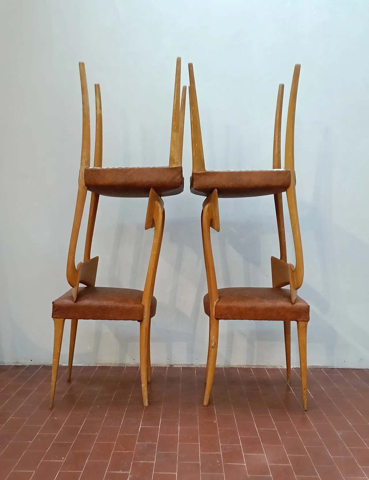 4 chairs, 50s 2