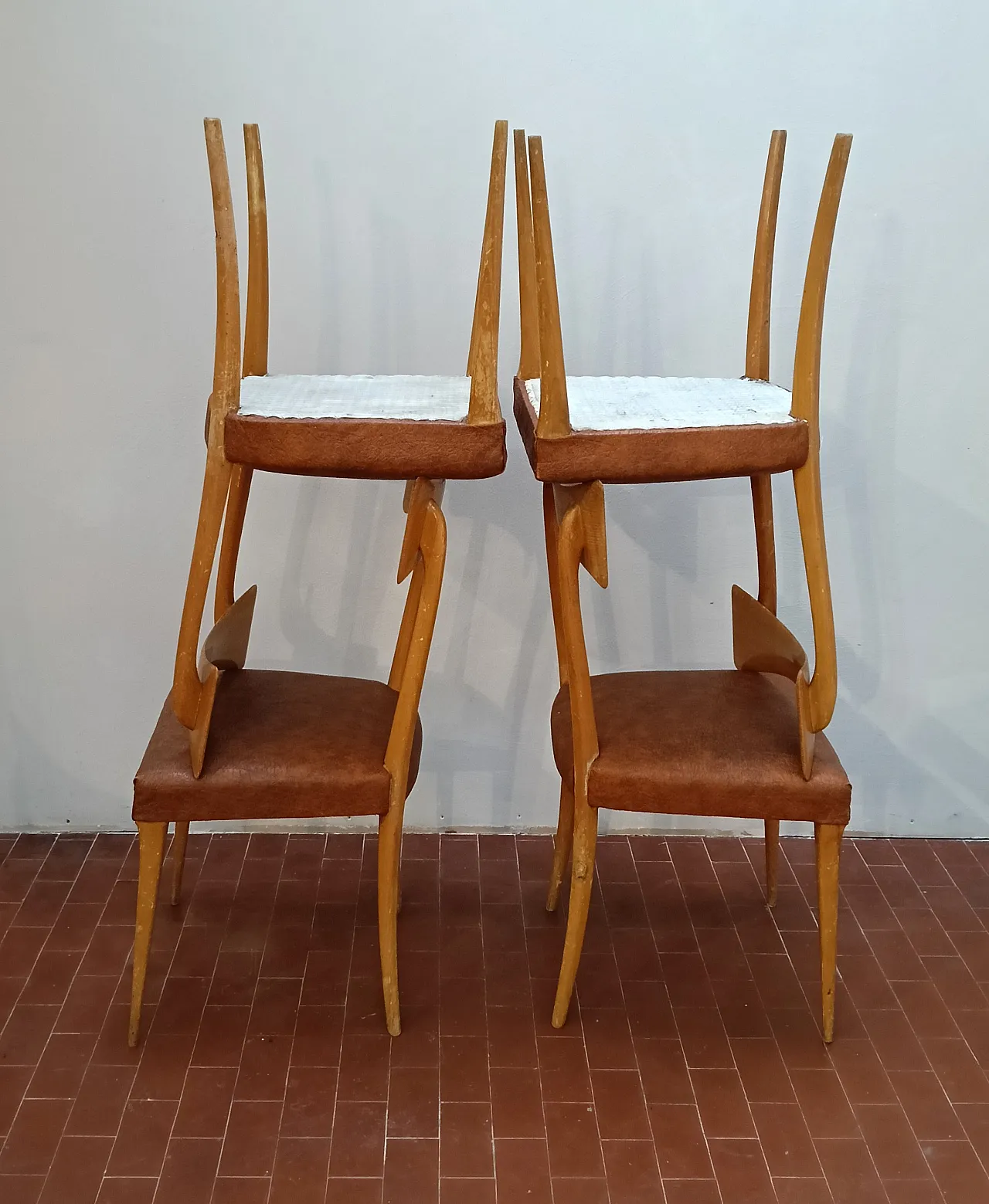 4 chairs, 50s 4