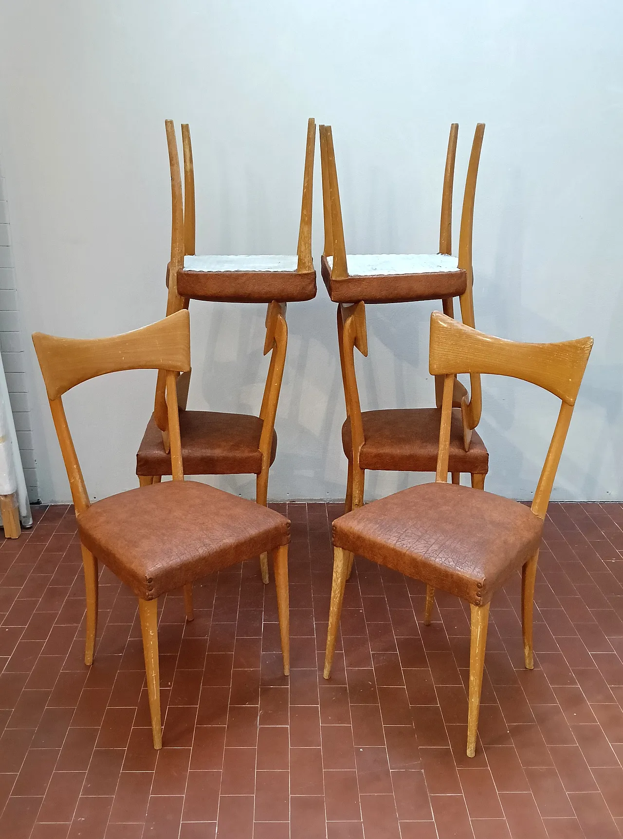 4 chairs, 50s 23