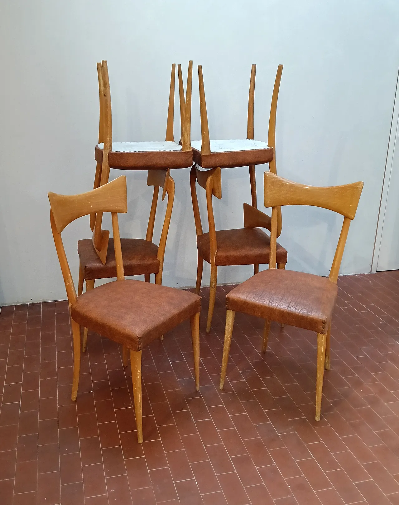 4 chairs, 50s 24