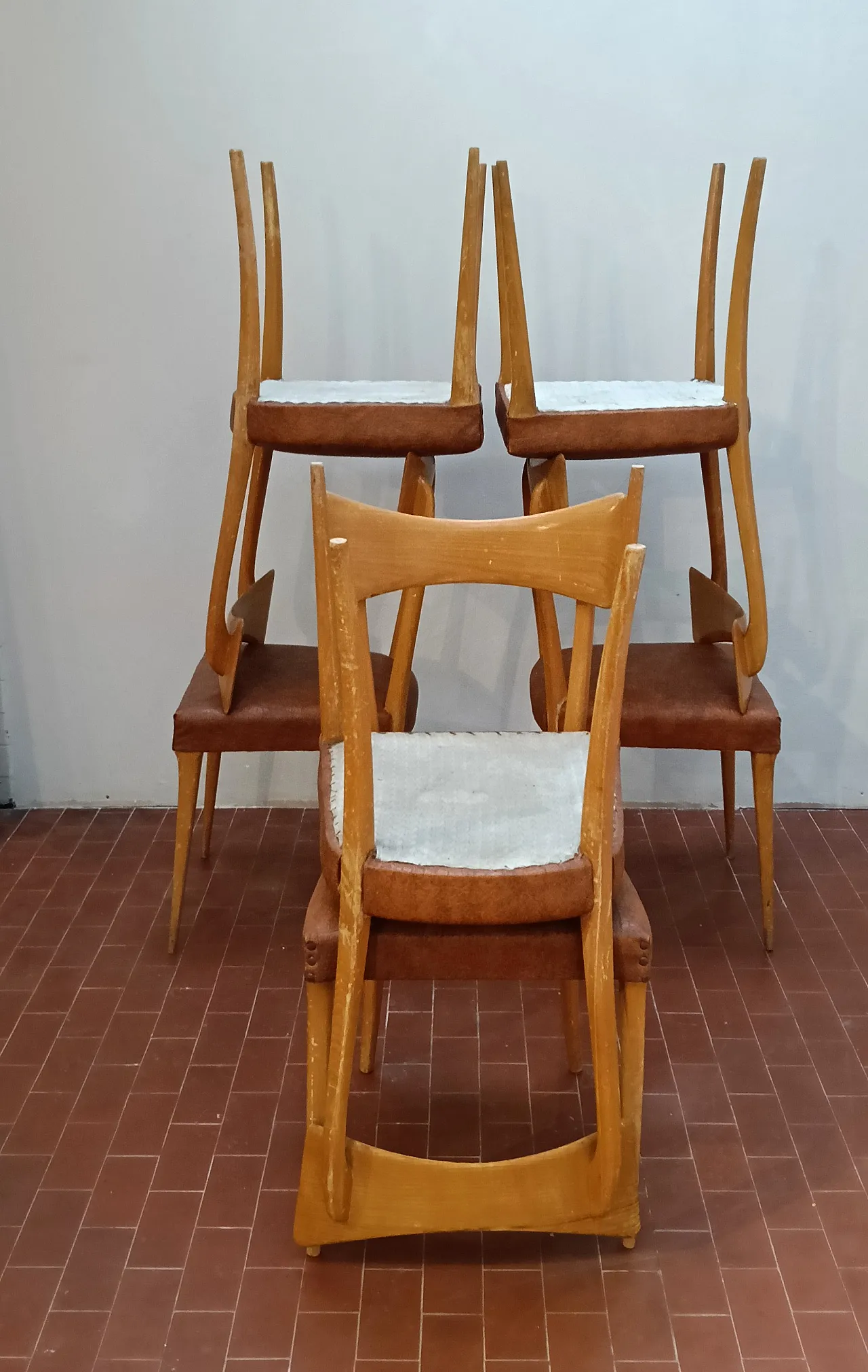 4 chairs, 50s 25