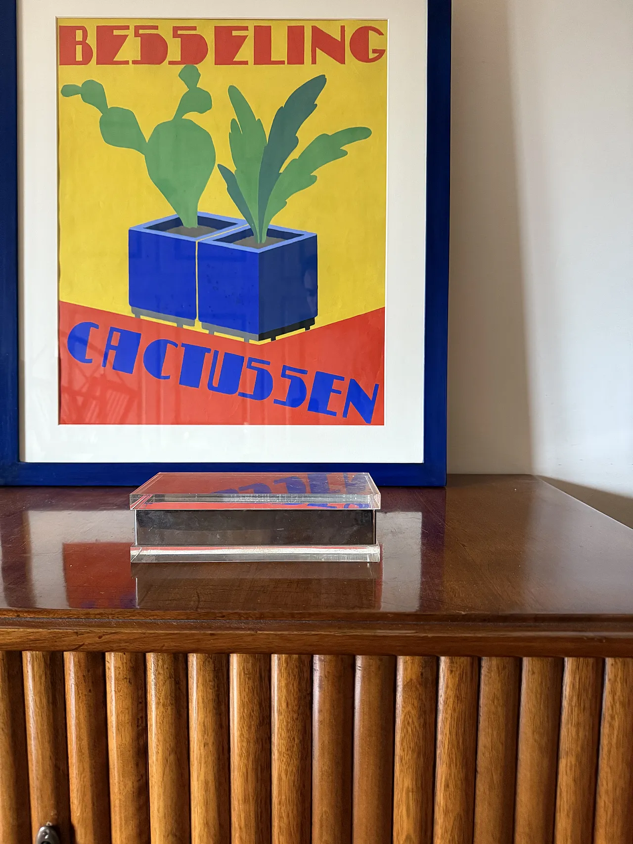 Hollywood Regency lucite box by Guzzini, 1970 2