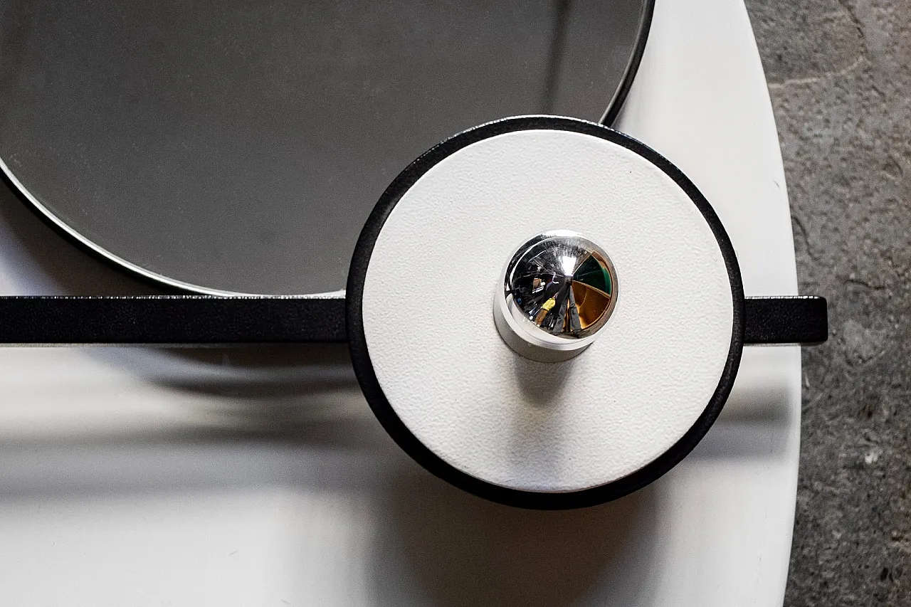 Console table with mirror by Giotto Stoppino for Acerbis, 1970s 4