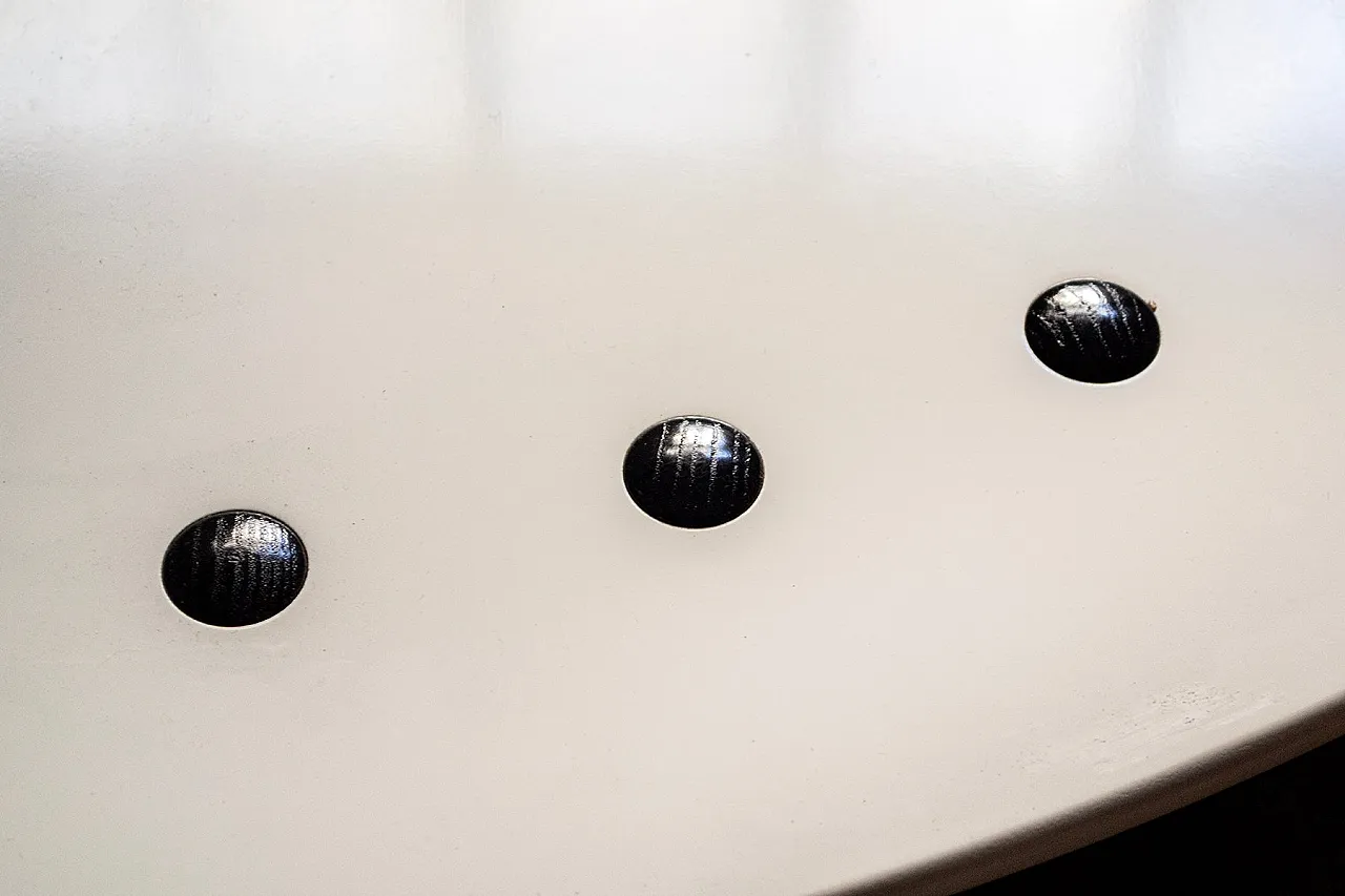 Console table with mirror by Giotto Stoppino for Acerbis, 1970s 6