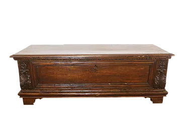 Lombard-Venetian poplar chest, 17th century