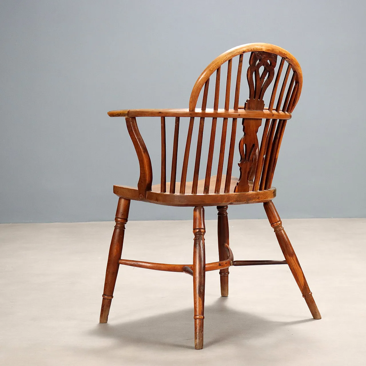 4 Armchairs in various essences, late 19th century 8