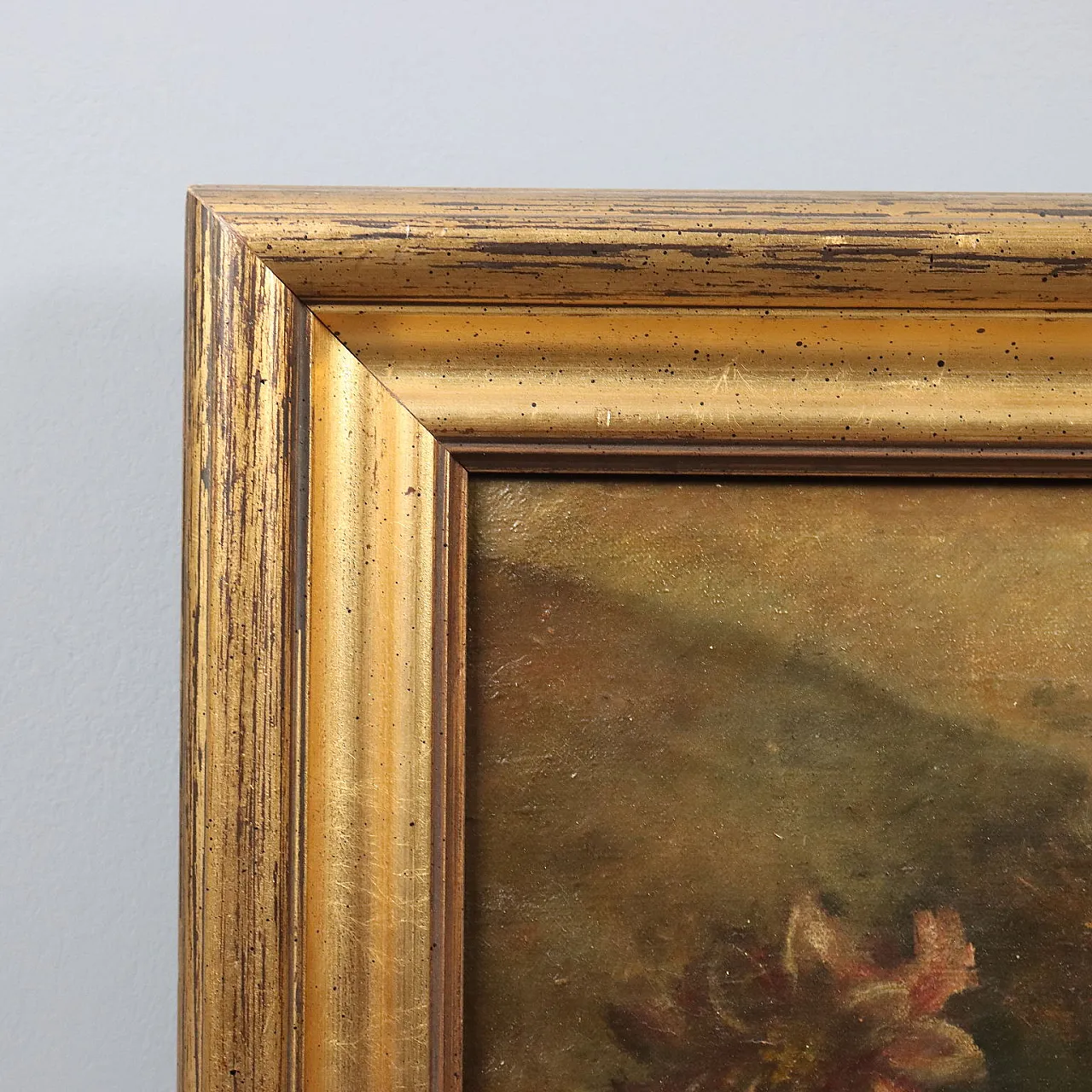 Oil on canvas with gilded frame, 19th century 8