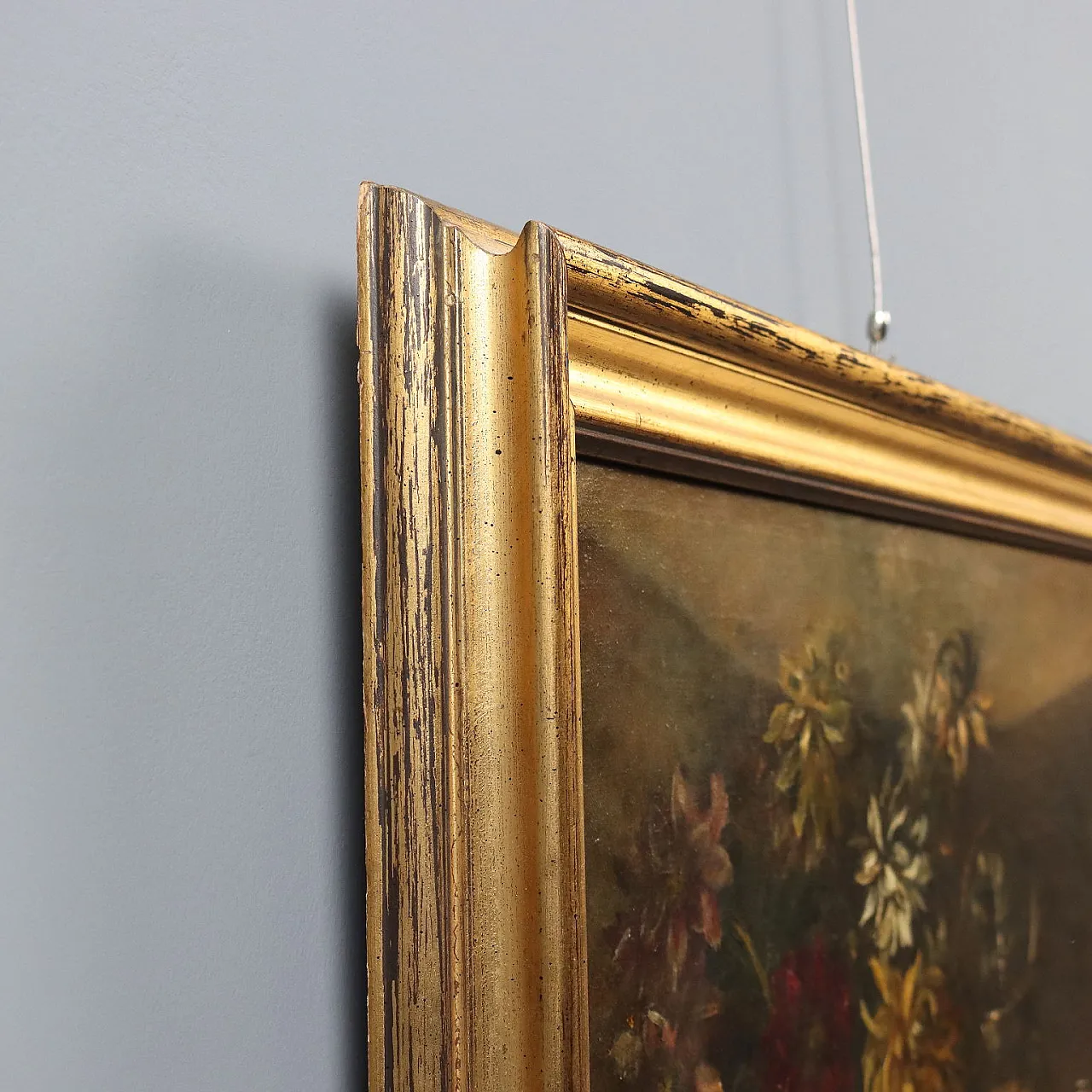 Oil on canvas with gilded frame, 19th century 9