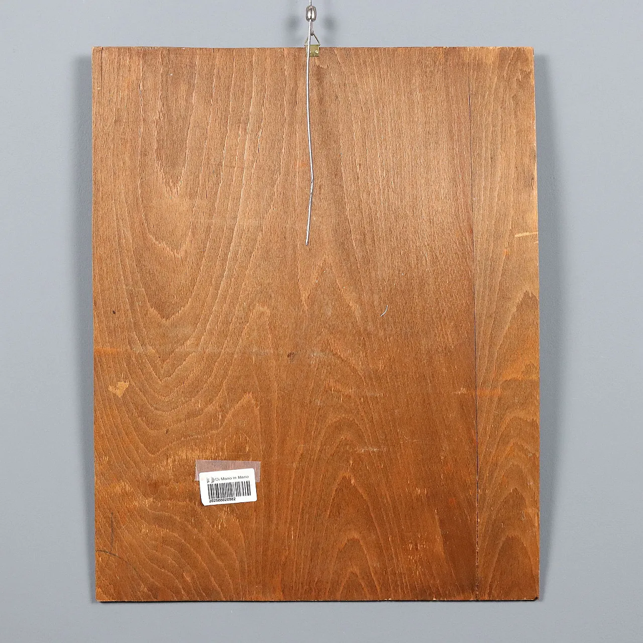 Landscape, oil painting on panel, 20th century 9