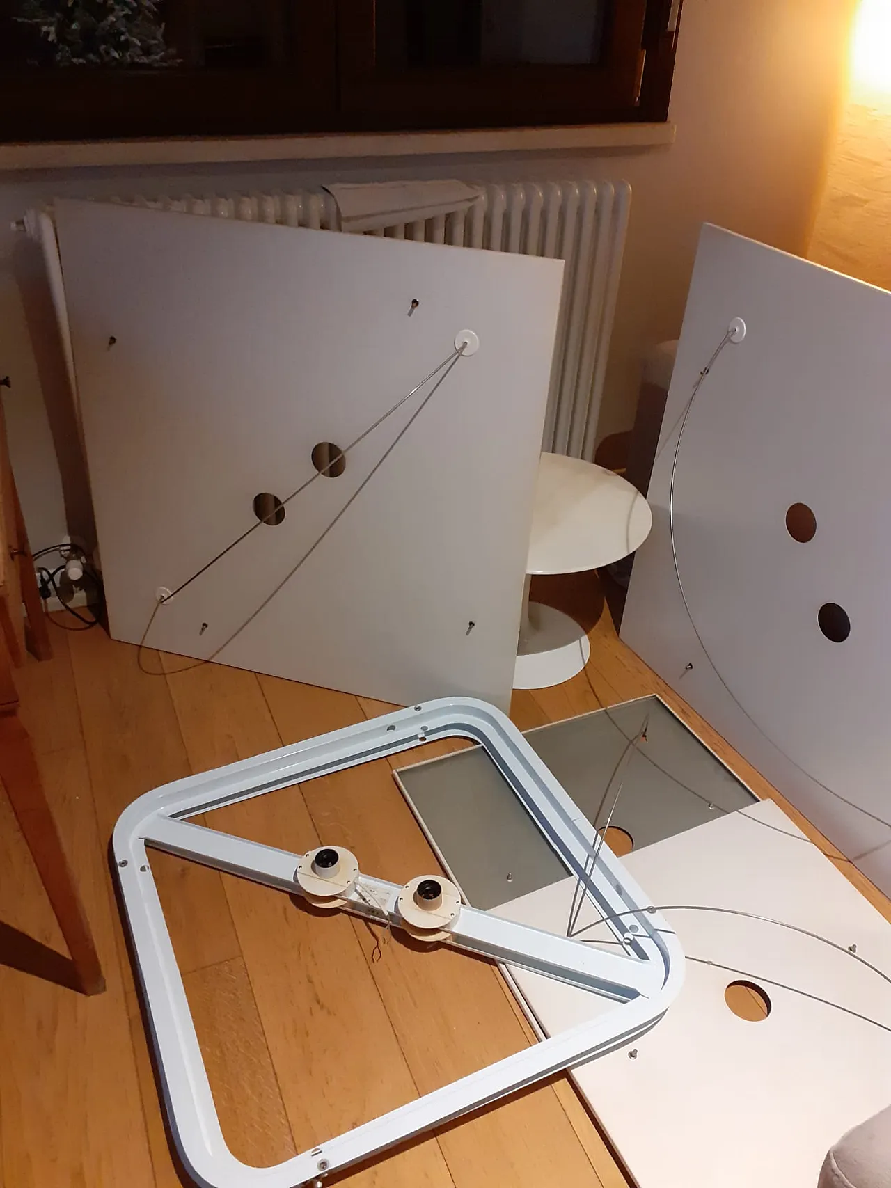 2 Lampade Saori Q1 di Kazuhide Takahama per Sirrah, anni '70 9