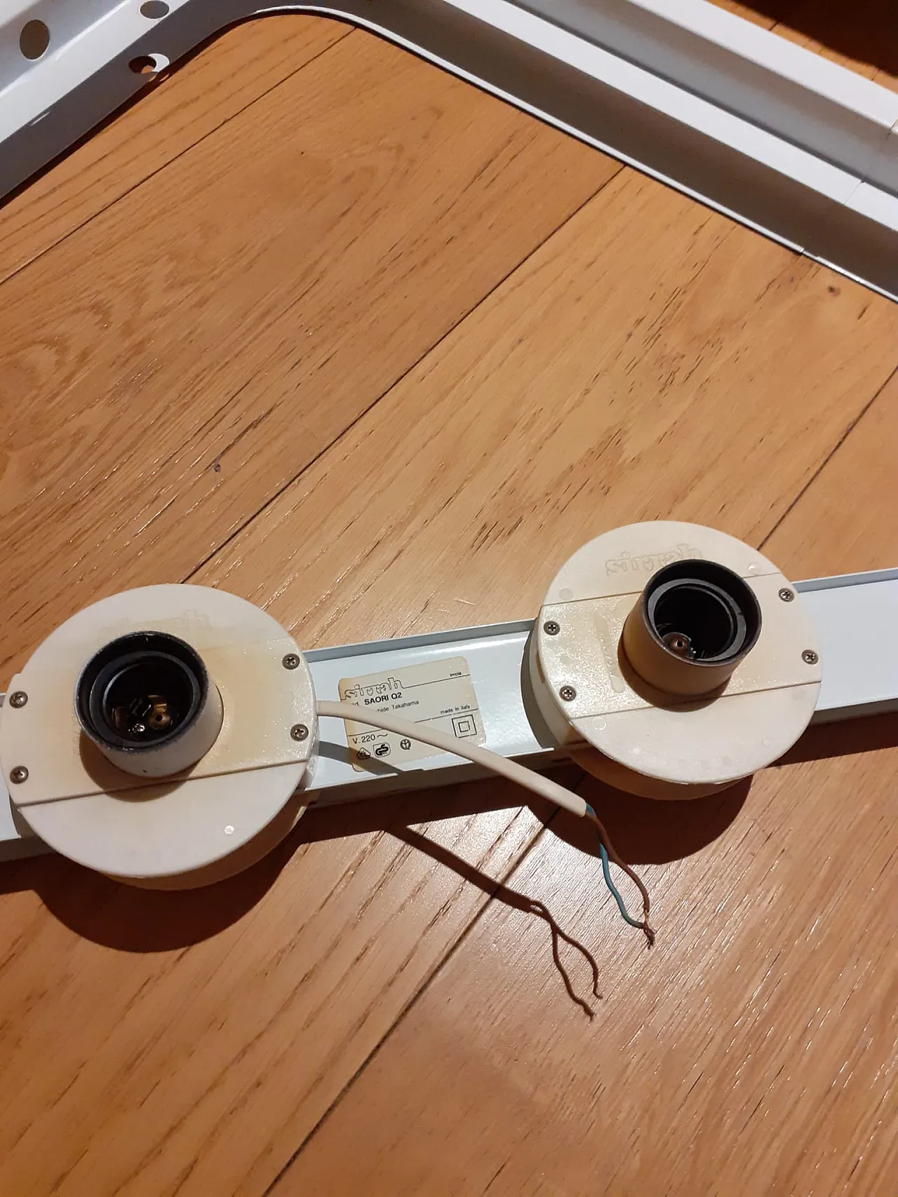 2 Lampade Saori Q1 di Kazuhide Takahama per Sirrah, anni '70 14