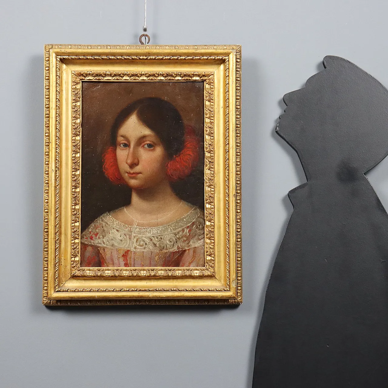 Portrait of a Young Girl, oil on panel, 17th century 2