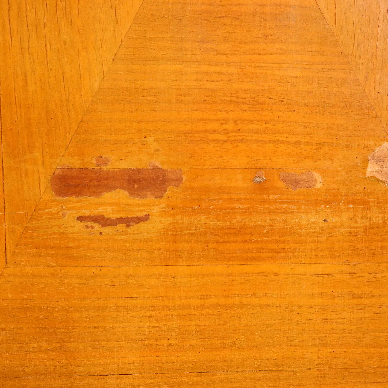 Wooden living room with display case, 1960s 8
