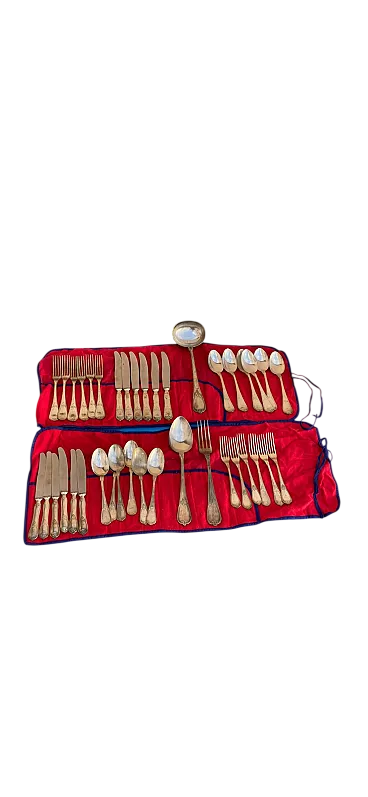 39-piece dinner set for 6 people in Arg. 800, 1920s