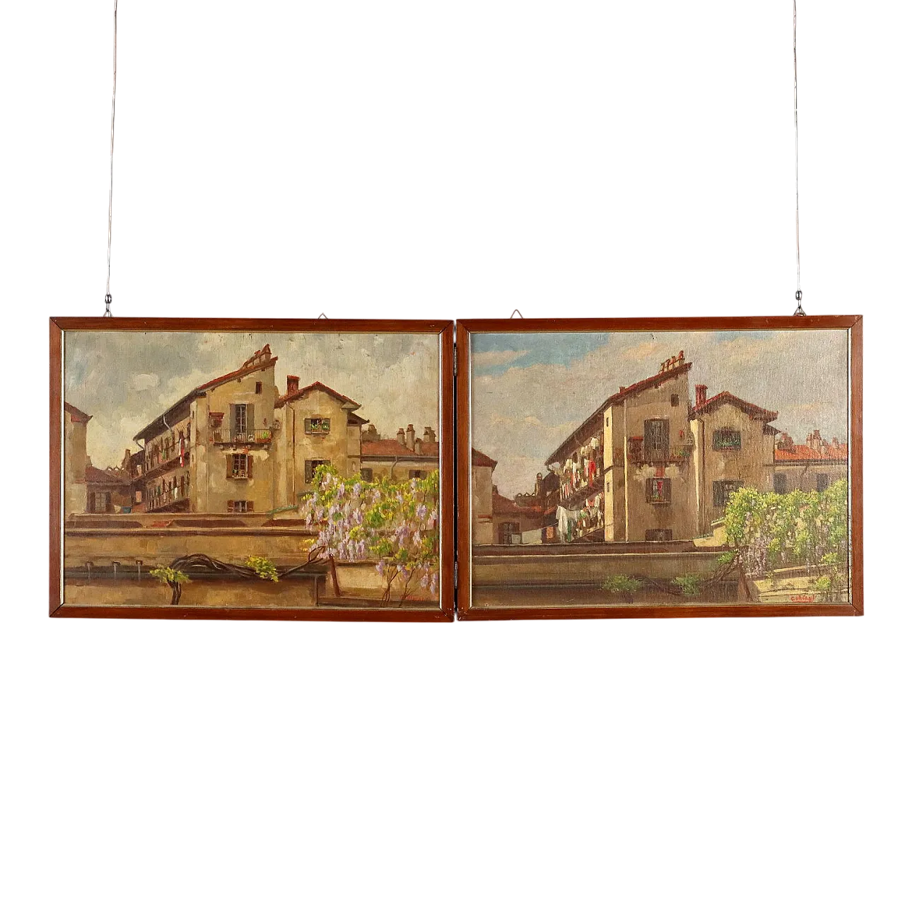 3 Oil paintings, 20th century 11