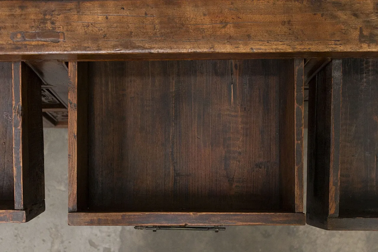 Credenza cinese in legno di olmo, primo '800 3