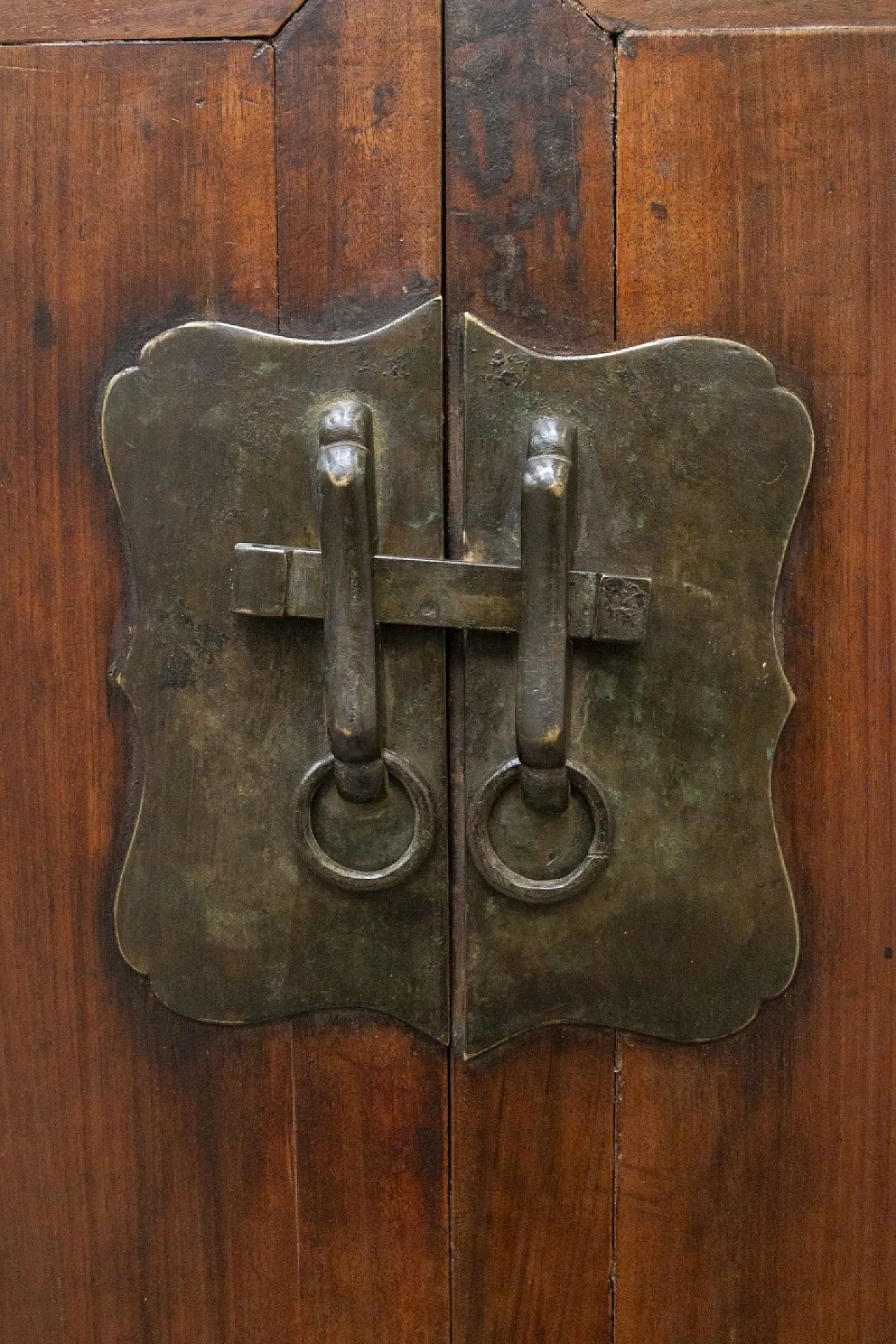 Credenza cinese in legno di olmo, primo '800 9