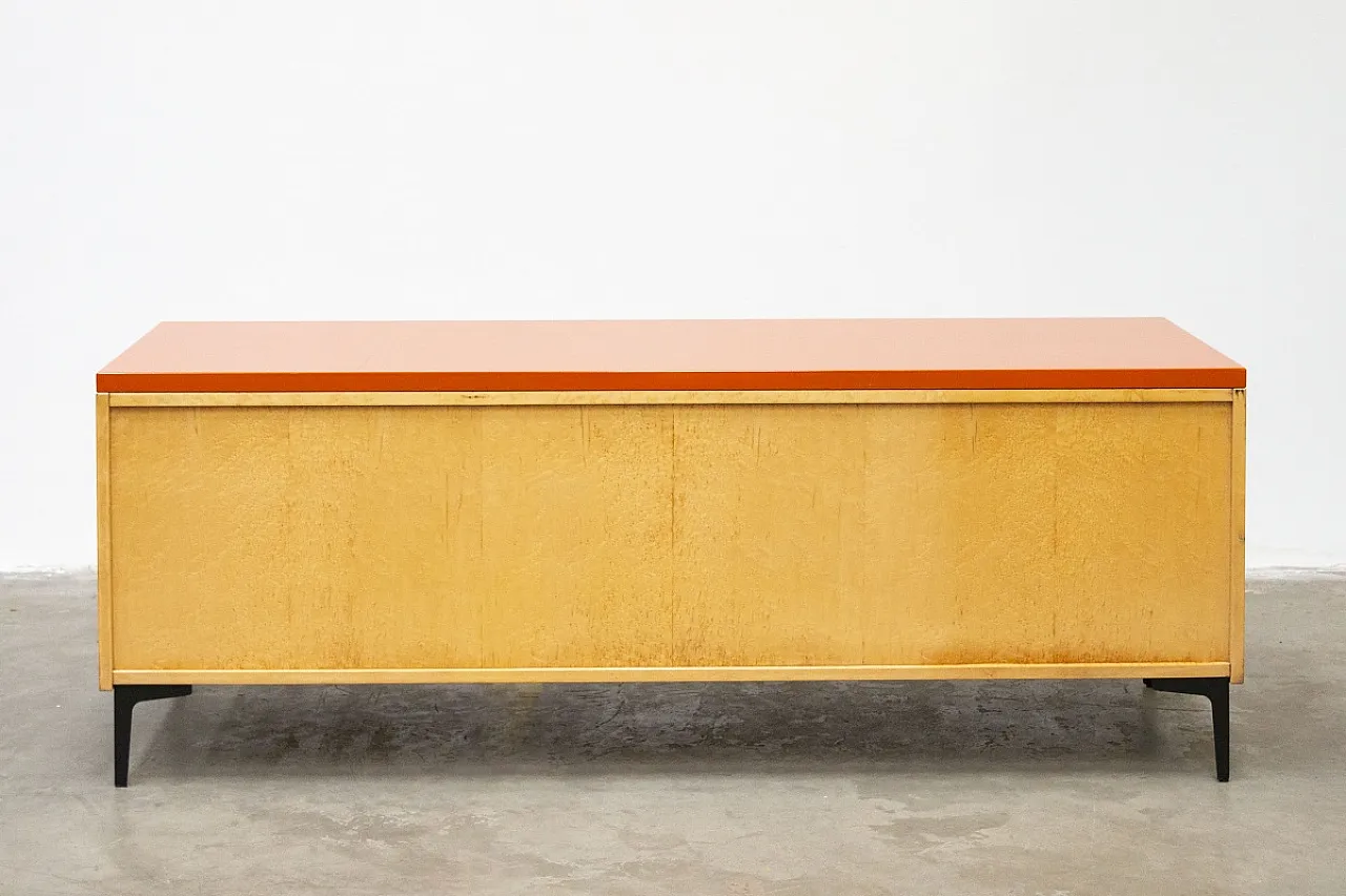 Credenza in legno laccato, anni '70 9