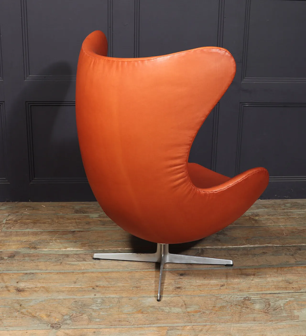 Sedia Egg in pelle di Fritz Hansen 9
