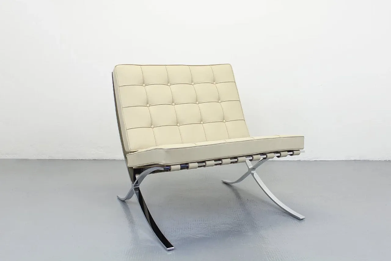 Sedia Barcellona di Ludwig Mies van der Rohe per Knoll, anni 2000 9