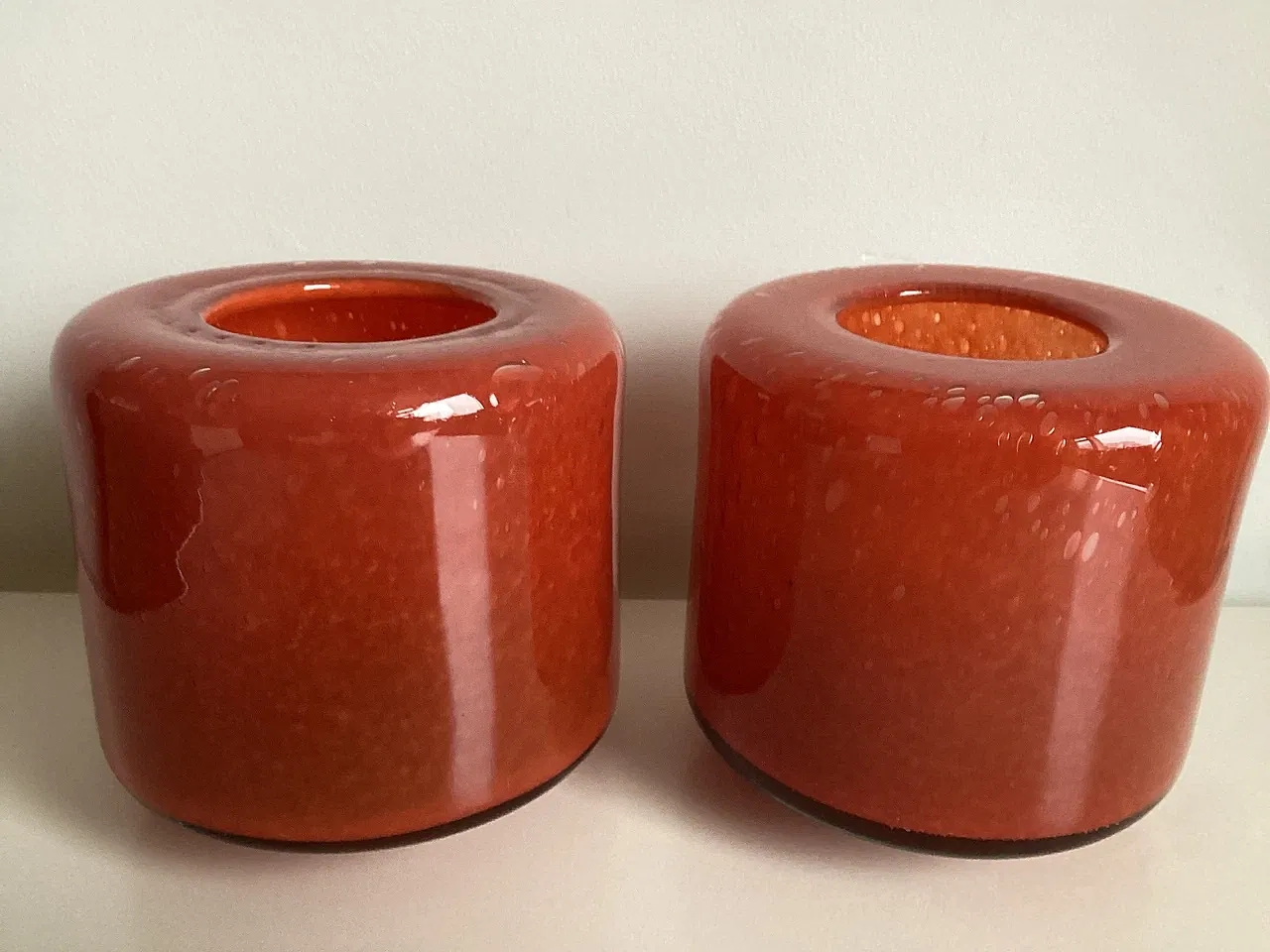 Pair of large vases by Henry Dean, 90s 1