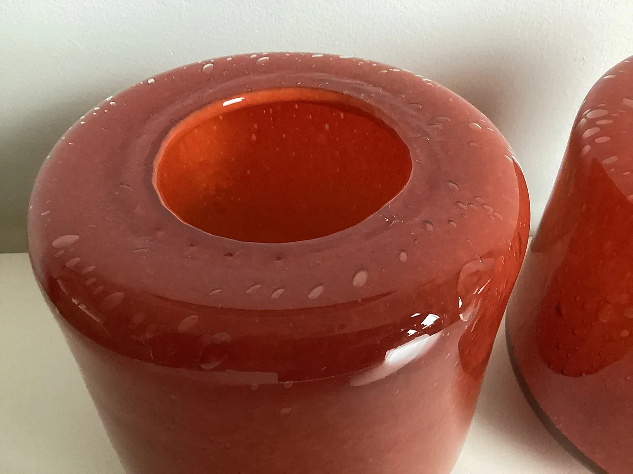 Pair of large vases by Henry Dean, 90s 3