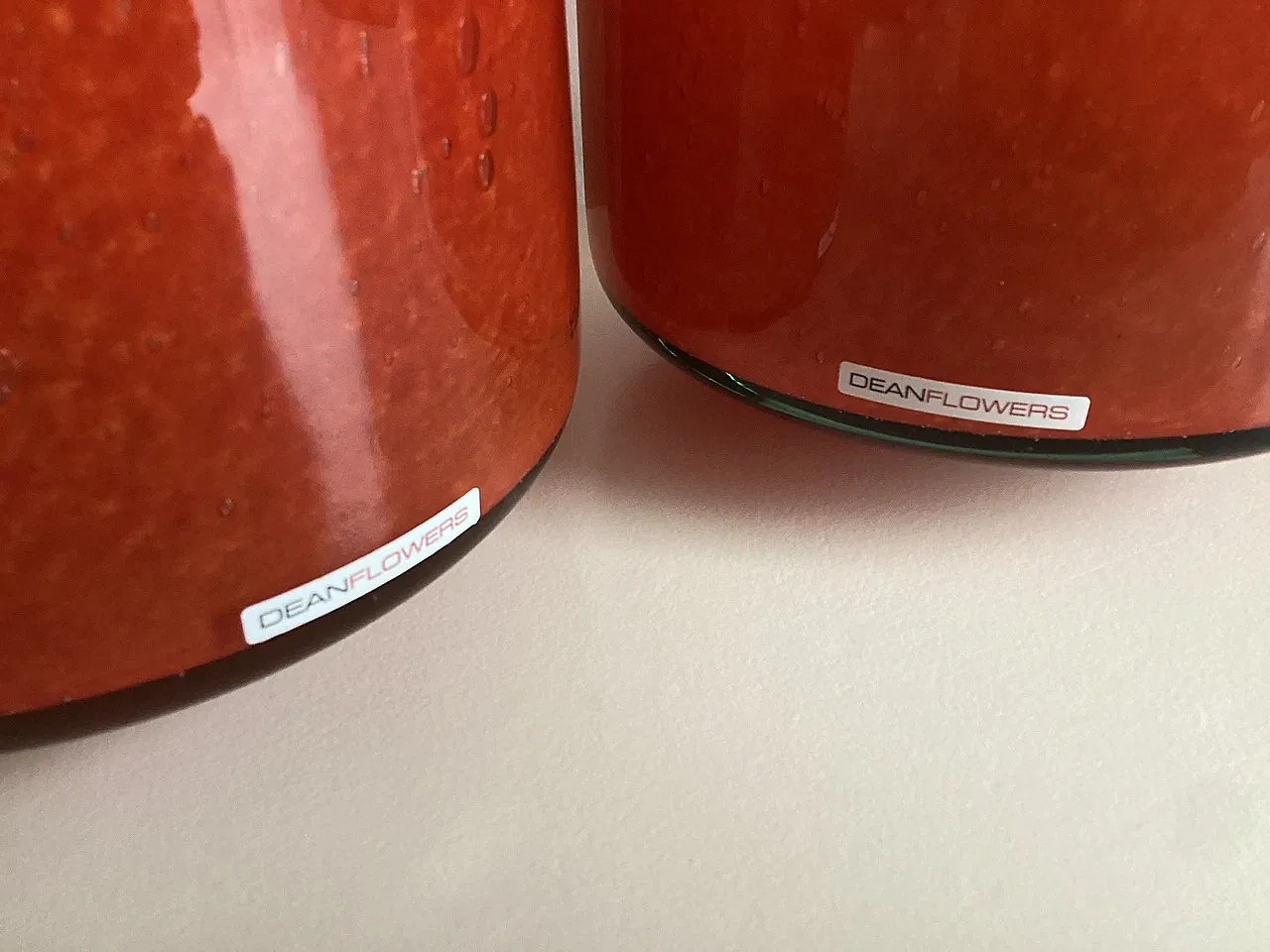 Pair of large vases by Henry Dean, 90s 6