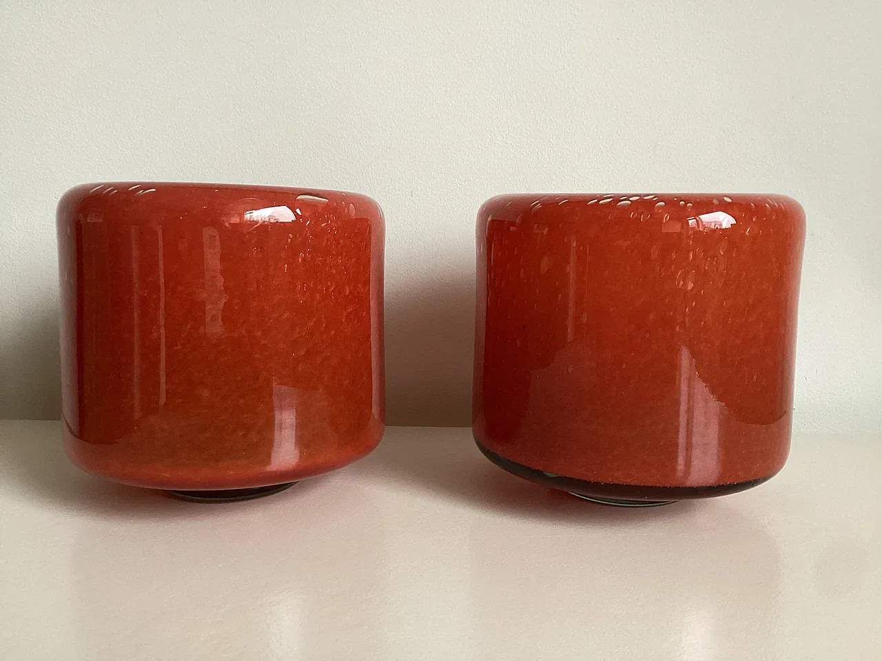 Pair of large vases by Henry Dean, 90s 9