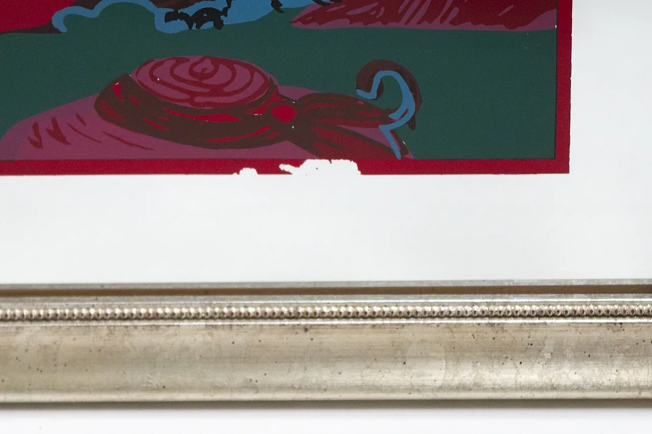 Dama sotto un Albero di Ciliegio, specchio Vogue, primo '900 8