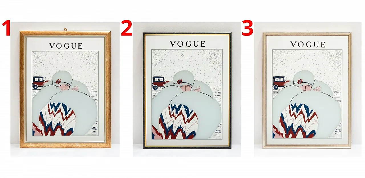 Inverno, specchio Vogue, primo '900 2