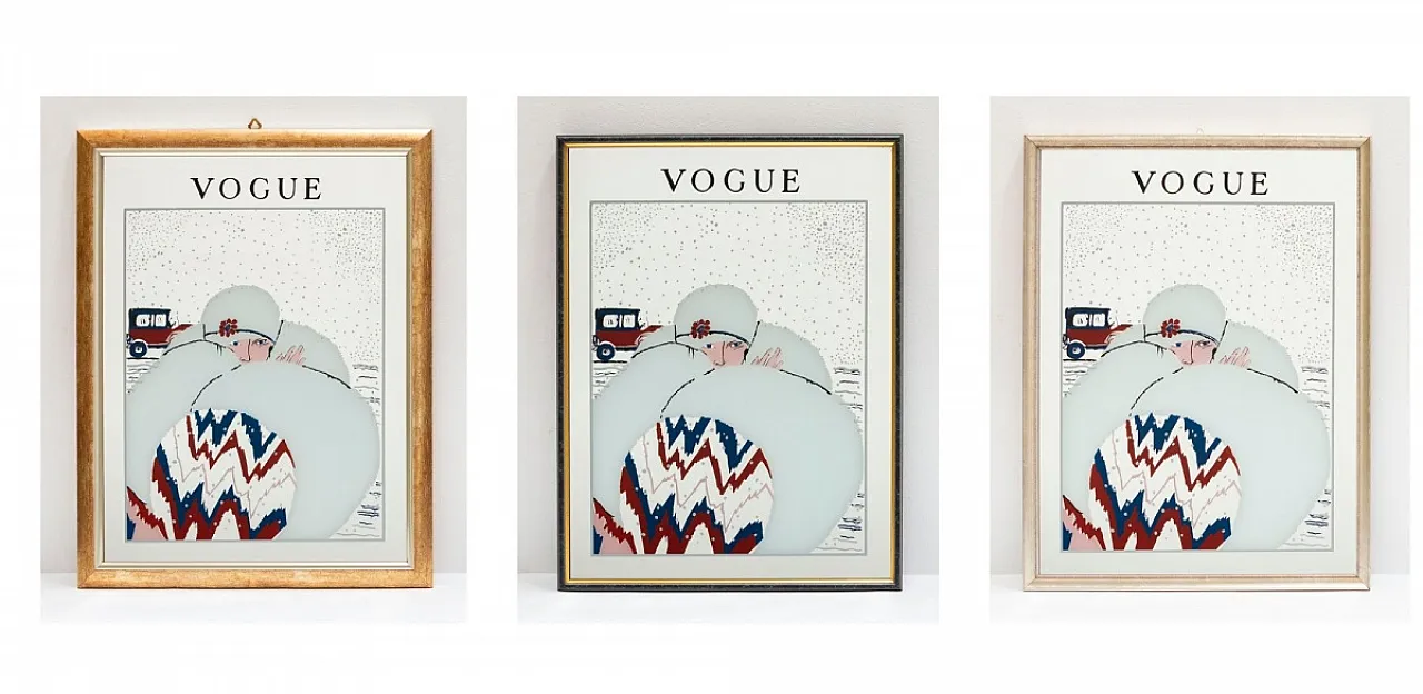 Inverno, specchio Vogue, primo '900 11