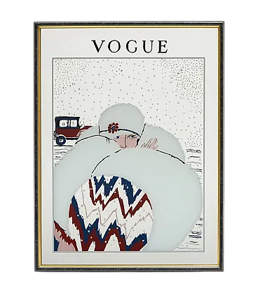 Inverno, specchio Vogue, primo '900
