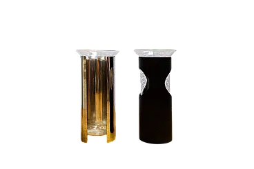 Pair of Camicia series Vases by Enzo Mari for Danese, 1960s