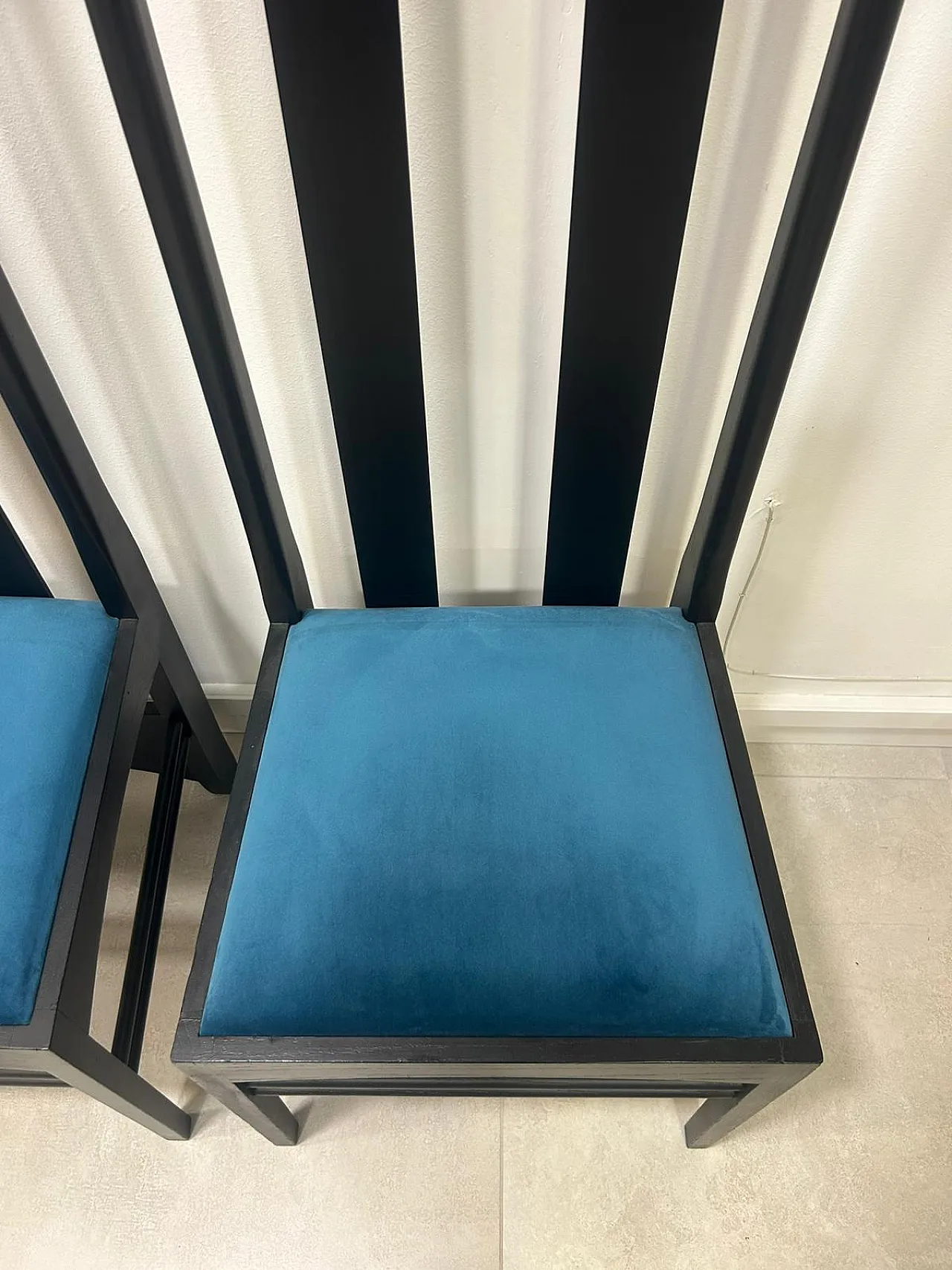 Pair of Argyle chairs by C.R. Mackintosh for Cassina, 1970s 4