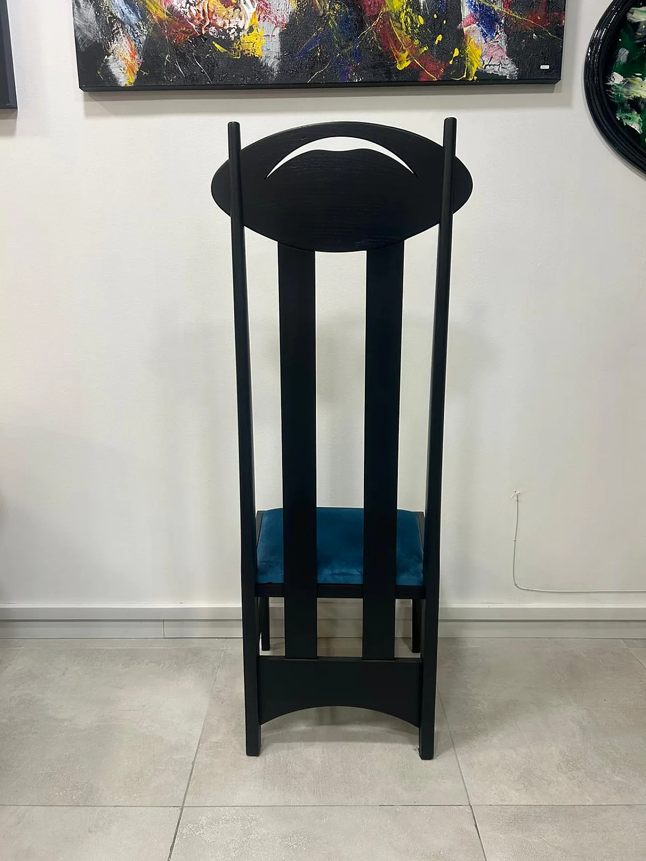 Pair of Argyle chairs by C.R. Mackintosh for Cassina, 1970s 8