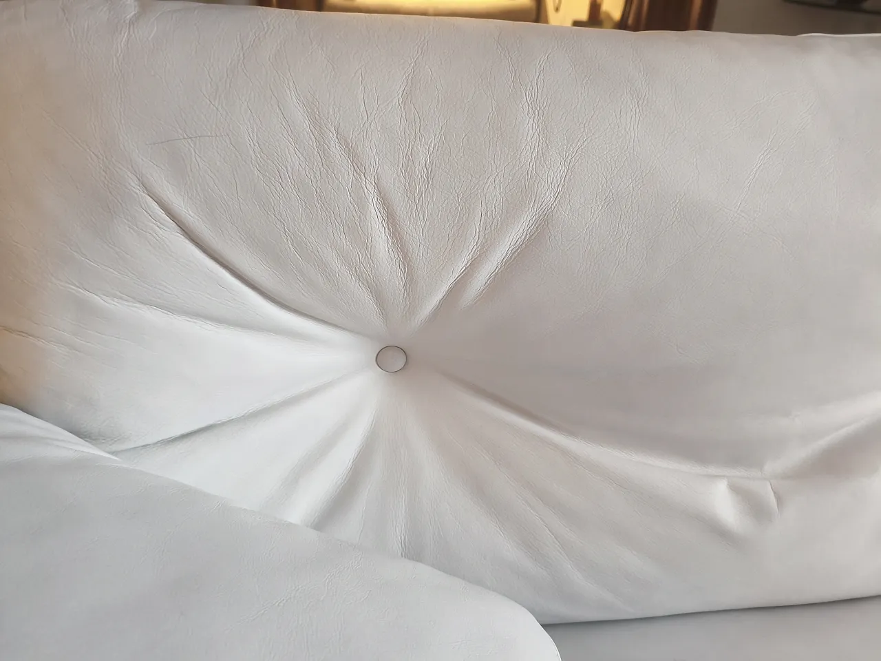 Divano 3 posti Ouverture bianco di Pierluigi Cerri, anni '90 2