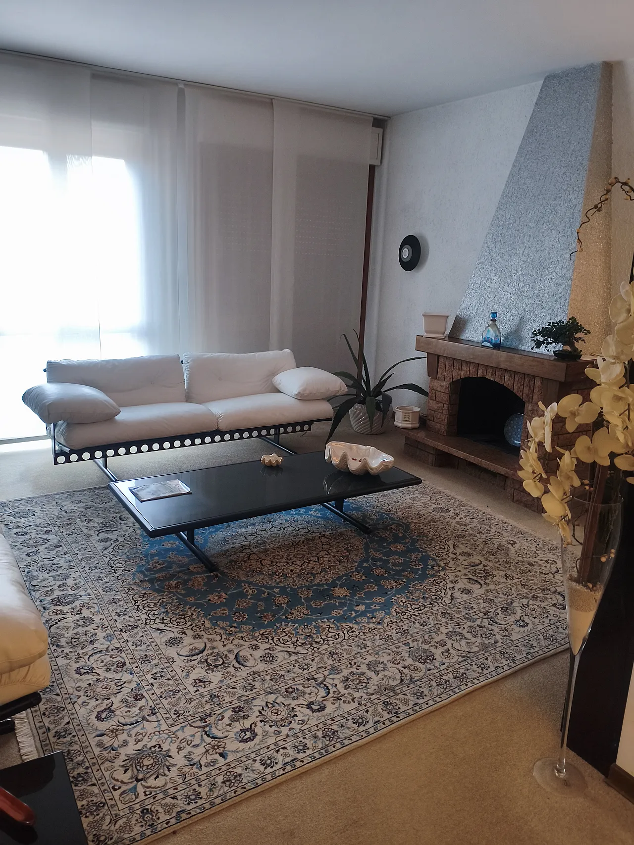 Divano 3 posti Ouverture bianco di Pierluigi Cerri, anni '90 7